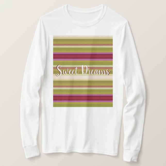 Gemustertes Oben T-Shirt (Design vorne)