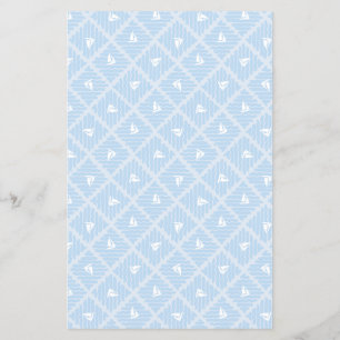 gemustertes Scrapbooking-Papier nautisch Flyer