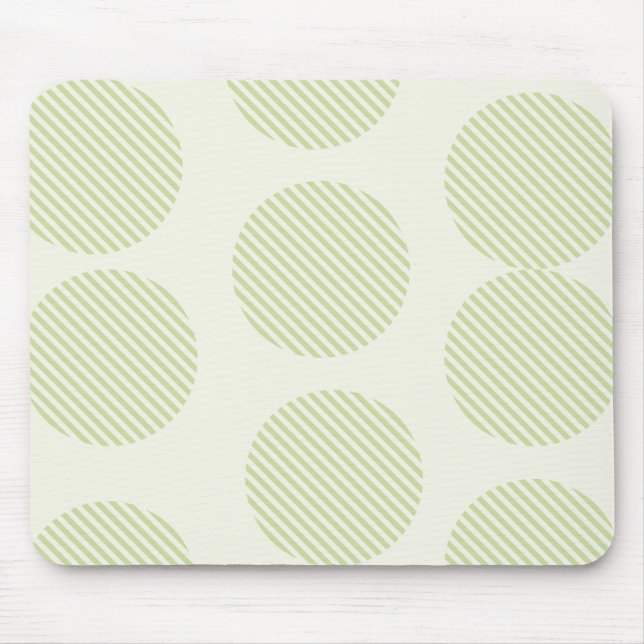 Gemustertes Streifenmousepad Mousepad (Vorne)
