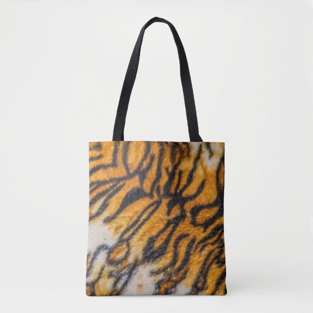 Gemustertes Tiger-Hintergrundmuster, Tiger, abstra (Vorderseite)