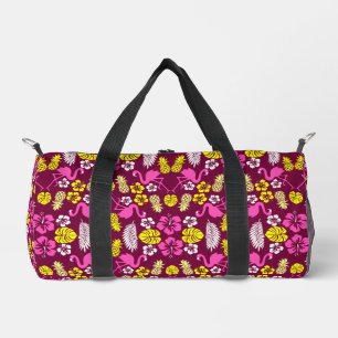 Gemustertes tropisches Obst Duffle Bag