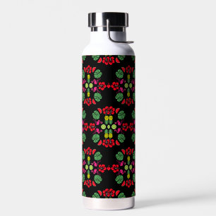 Gemustertes tropisches Obst Trinkflasche