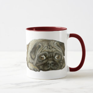 Gemütlich als Mops Tasse