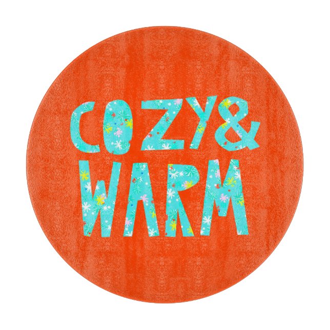 Gemütlich & gemütlich schneidebrett (Vorderseite)