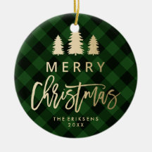 Gemütlich Kariert | Kariertes grün-schwarzes Buffa