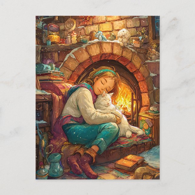 gemütlich postkarte (Vorderseite)