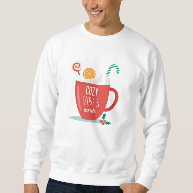 Gemütliche Atmosphäre drinnen Sweatshirt (Vorderseite)