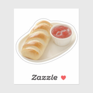 Gemütliche Bäckerei Kunst Aufkleber