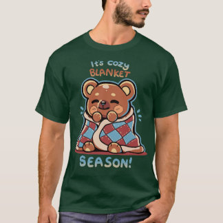 Gemütliche Blanket-Saison T-Shirt