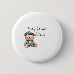 Gemütliche Charming-Babydusche Button