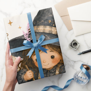 Gemütliche Cottagecore-Herbstküchenkunst Geschenkpapier