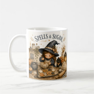 Gemütliche Cottagecore-Herbstküchenkunst Kaffeetasse