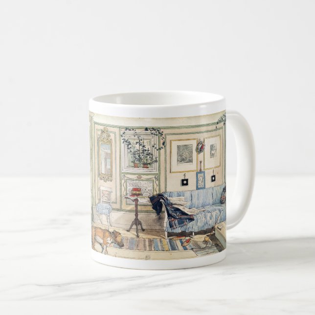 Gemütliche Ecke durch Carl Larsson Tasse (VorderseiteRechts)