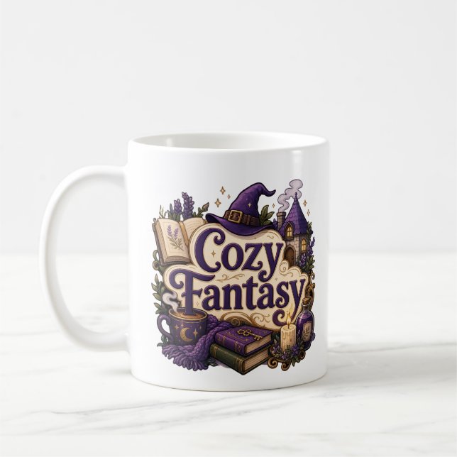 Gemütliche Fantasy Kaffeetasse (Links)