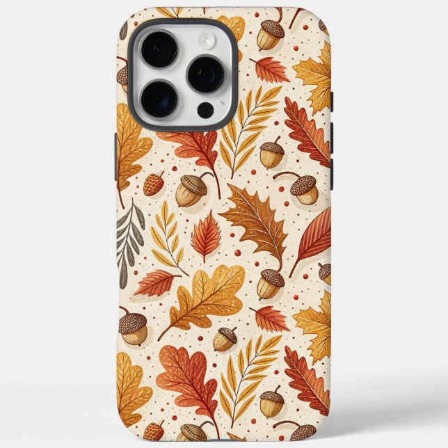 Gemütliche Handyhülle für den Herbst Case-Mate iPhone Hülle (Rückseite)