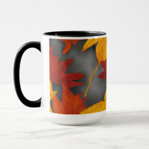 Gemütliche Herbstlaube Tasse
