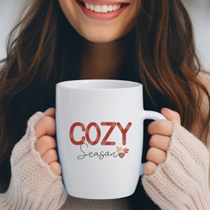 Gemütliche Herbstsaison Tasse