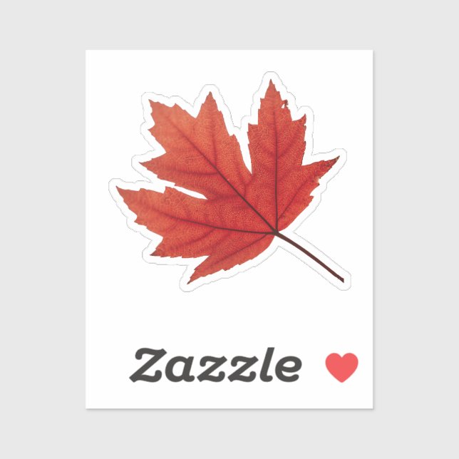 Gemütliche Herbstwoben: Herbstsaison Aufkleber (Blatt)