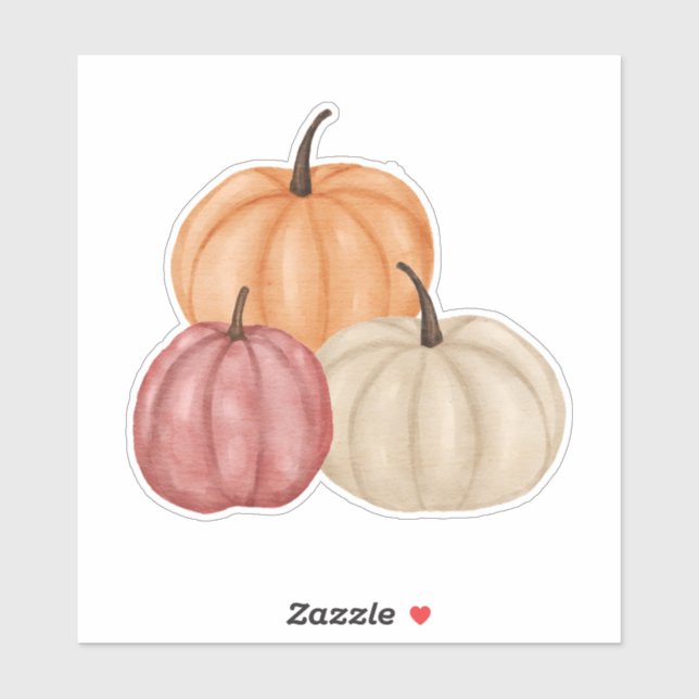 Gemütliche Herbstwoben: Herbstsaison Stil Aufkleber (Blatt)
