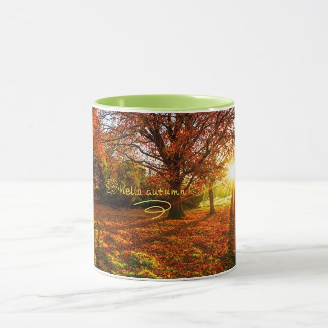 Gemütliche Herbstwoche Tasse: Stilsippe Tasse (Zentrum)