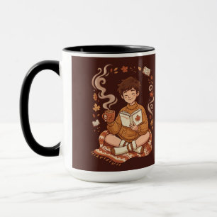 Gemütliche Jahreszeit Herbst Leser Buchliebhaber S Tasse