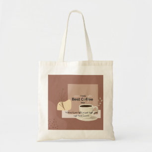 Gemütliche Kaffee- & Buch-Ästhetik-Tasche - Warme  Tragetasche