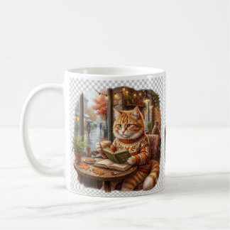 Gemütliche Kaffeekatze-Tasche Kaffeetasse