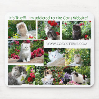 Gemütliche Kätzchen-Mausunterlage Mousepad