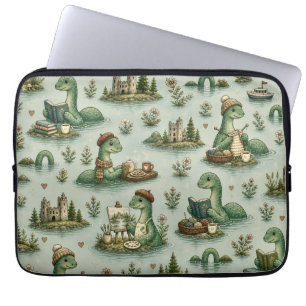 Gemütliche Kryptide Nessie Loch Ness Monster Hobby Laptopschutzhülle