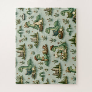 Gemütliche Kryptide Nessie Loch Ness Monster Hobby Puzzle