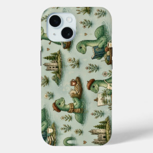 Gemütliche Kryptiden Nessie Loch Ness Monster Hobb Case-Mate iPhone Hülle