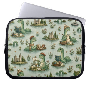 Gemütliche Kryptiden Nessie Loch Ness Monster Hobb Laptopschutzhülle