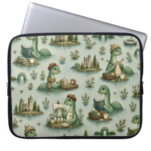 Gemütliche Kryptiden Nessie Loch Ness Monster Hobb Laptopschutzhülle