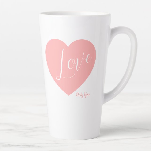 Gemütliche Latte-Tasse Milchtasse (Rechts)