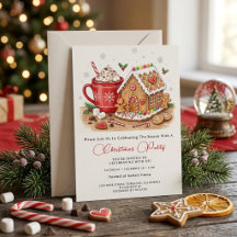 Gemütliche Lebkuchen- und Kakao-Weihnachtsfeier-Ei