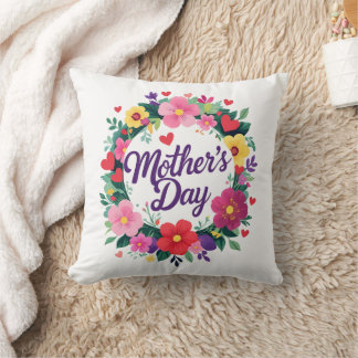 Gemütliche Liebe für Mama - Muttertag glücklich Kissen