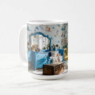 Gemütliche Morgeninspiration Kaffeetasse