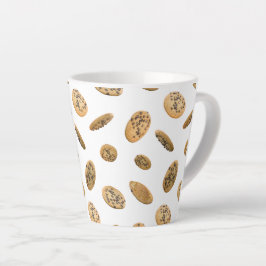 Gemütliche Schokoladenchip-Kookie-Tasse Milchtasse