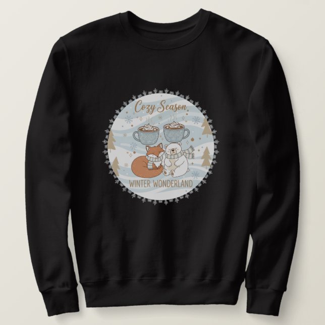 Gemütliche Session  Sweatshirt (Design vorne)