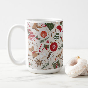 Gemütliche Weihnachten & Gewürze Kaffeetasse
