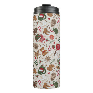 Gemütliche Weihnachten & Gewürze Thermosbecher