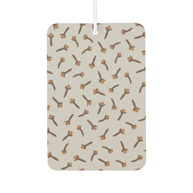 Gemütliche Weihnachten- und Gewürzwolken Autolufterfrischer (Vorderseite)