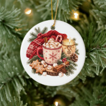 Gemütliche Weihnachts-Heiße Schokolade Winter Hygg
