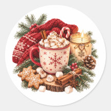 Gemütliche Weihnachts-Heiße Schokolade Winter Hygg