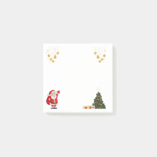 Gemütliche Weihnachts-Post-It-Notizen Post-it Klebezettel
