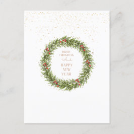 Gemütliche Weihnachtsatmosphäre geklaut Grußkarte Postkarte