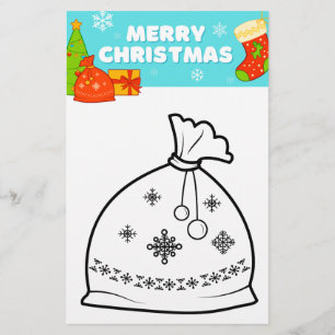 Gemütliche Weihnachtsfarbenseite Flyer