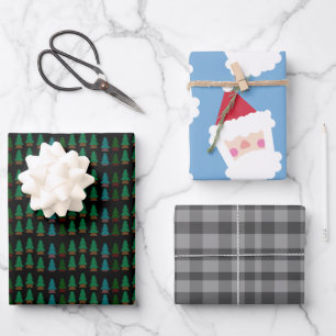 Gemütliche Weihnachtsfeiertage Geschenkpapier Set