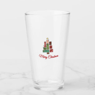 Gemütliche Weihnachtskaffee-Tasse   Feierliche Wei Glas