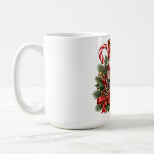 Gemütliche Weihnachtskekse mit heißer Schokolade Kaffeetasse